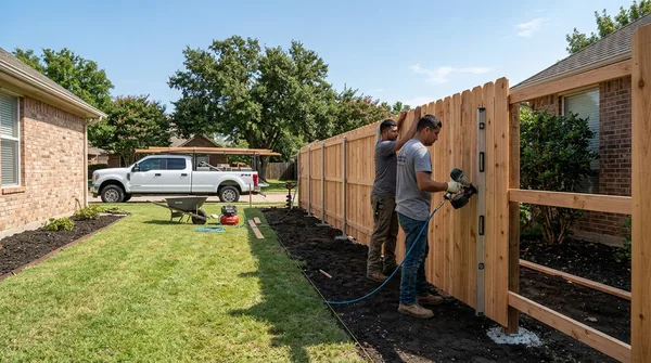 Team Arlington Fence Company in Arlington