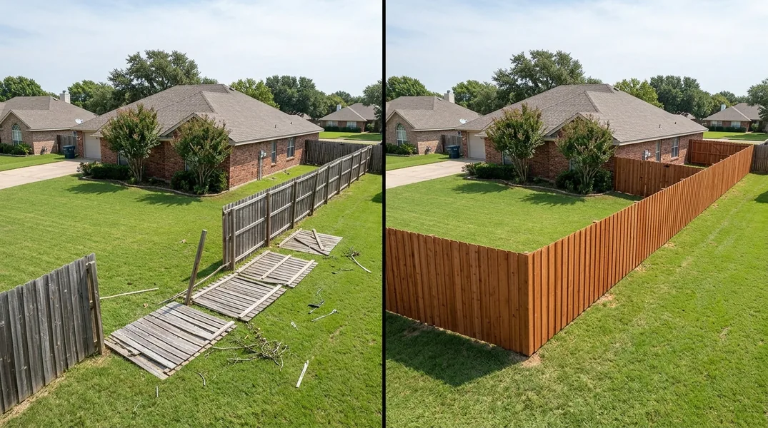 Hail and Tornado Fence Damage in Arlington: Insurance Claims and What to Do First